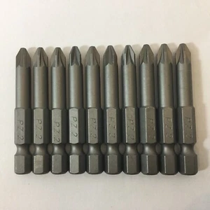 10 X PZ2 X 75mm 3" de largo POWER DESTORNILLADOR BROCA CALIDAD se adapta a DEWALT MAKITA BOSCH - Imagen 1 de 1