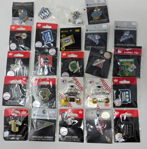 Vintage Detroit Tigers Pin Lot Opening Day WhiteCaps 2006 Playoffs Triple Crown - Picture 1 of 8