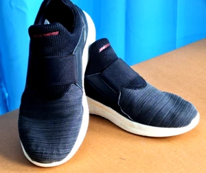 Skechers Ultra Light Stretch Black Sneakers(3068Hoc) Memory Foam Mens - Picture 1 of 16