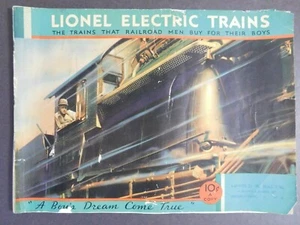 Scarce Original 1932 Lionel Electric Trains Catalog 50 pg. VGC Gary Nelson Coll. - Picture 1 of 8