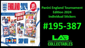 Panini England 2024 Tournament Edition Individual Stickers #195-387 - Picture 1 of 1