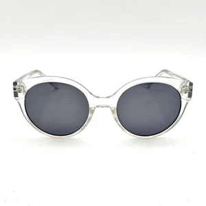 Cole Haan Crystal Clear Sunglasses Round Cat Eye Designer Polarized Lenses FRAME - Picture 1 of 14