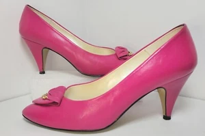 Vintage 80s 90s Women's Pink Pointed Toe Special Occasion Heels Pumps by PROXY - Picture 1 of 21
