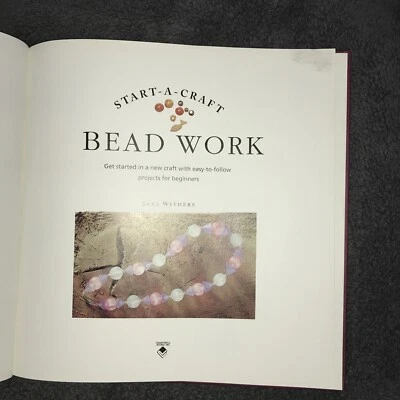 Start a Craft Bead Work Hard Cover by Sara Withers - Image 1 of 4
