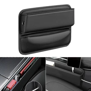 Car Accessories Seat Gap Filler Organizer Storage Box Phone Holder Bag Universal - Foto 1 di 14