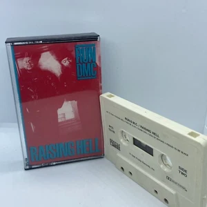 Run DMC Raising Hell Cassette Tape Album Hip Hop Rap USA Import Version - Bild 1 von 4