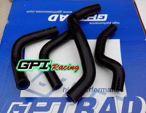 gpi silicone radiator hose for DRZ400E drz 400e 2002-07 K2/K3/K4 03 04 05,BLK - Picture 1 of 3