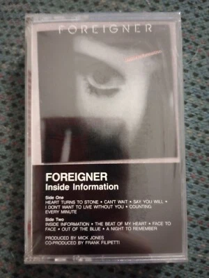Foreigner - Inside Information Audio Cassette Tape NEW SEALED - Image 1 of 3