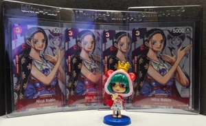 4 x One Piece Card Game Nico Robin OP01 016 25th Anniversary Collection English - Bild 1 von 1