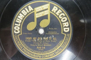 Billy Murray - COLUMBIA A414 - Under Any Old Flag at All & She's the Fairest - Picture 1 of 3