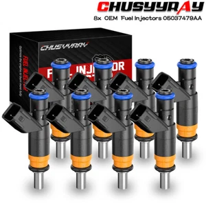 8X OEM 05037479AA Fuel Injectors NEW Upgrade FOR 2006-2018 Dodge Charger 5.7L V8 - Foto 1 di 12