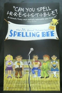 Spelling Bee Musical Theater Broadway Window Card Poster 14" x 22" - Picture 1 of 6
