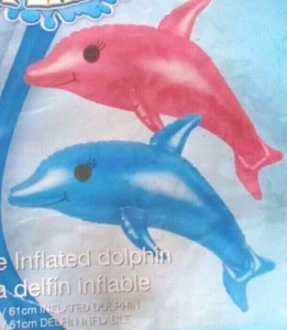 Inflatable Dolphin 24" Blue by Splash and Play Ages 1 and up New - Picture 1 of 4