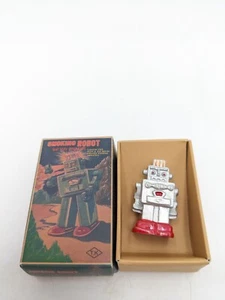 Teruhisa Kitahara Toys Club ROBOT FUMATORE Spilla risvolto cravatta NUOVO colore a scelta! - Foto 1 di 15