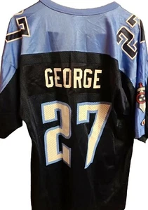 CHAMPION Eddie George #27 Tennessee Titans NFL Jersey Men's 44 Vintage Football - Picture 1 of 8