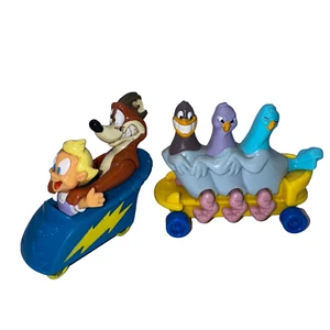 Vintage 1993 McDonald's Animaniacs Mindy & Buttons Wild Ride Toy Pigeons - Picture 1 of 6