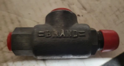 Válvula de retención piloto Owatonna Mustang Mfg, minicargadora Gehl 170-34144 Foto 1 de 3