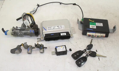 Centralina motore Hyundai Tucson 1 JM 2.0 benzina 2WD 104kW immobilizzatore G4GC - Immagine 1 di 4