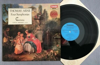 X496 Arne 4 Symphonies Anderson Morris Shepherd Chandos ABRD 1140 Digital Stereo - Image 1 of 3