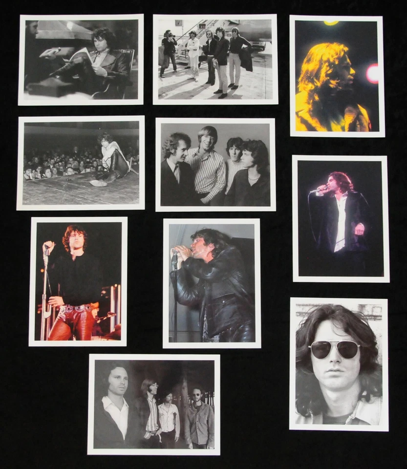 The Doors Jim Morrison rare photo set of 10 real single photographs concert tour - Image 1 of 1