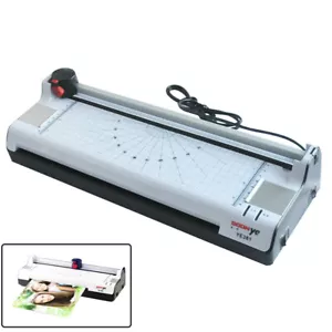 Thermal Laminator Machine with Trimmer and Corner Rounder for A3 Paper Photo - Picture 1 of 8