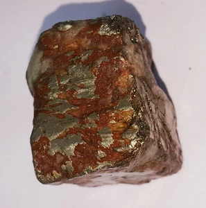 Natural Golden Pyrite Rough 165.46 Ct Loose Gemstone Certified Pyrite Rough Gem - Picture 1 of 8