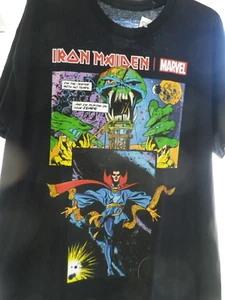 Iron Maiden Marvel schwarz XL T-Shirt Iron Maiden Marvel Comics Front/Back Print - Bild 1 von 4