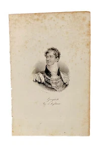 George VI King of the United Kingdom 19th Century Lithograph - Picture 1 of 1