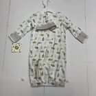 Little Me Pajama Gown Size 0/3 Months
