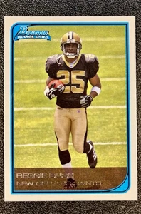 Bowman Reggie Bush #111 2006 novato RC NFL New Orleans Saints - Imagen 1 de 4
