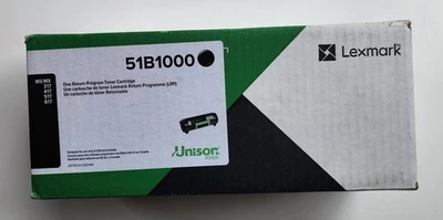 Cartucho de tóner negro para Lexmark 51B1000 MS317dn, MS417dn, MS517dn, MS617dn, MX Foto 1 de 2