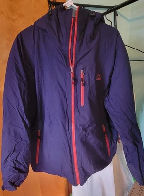 L.L. Bean 滑雪夹克 Parka 男式 XL 码蓝色 Primaloft 绝缘二手复古 — 第 1/4 张图片