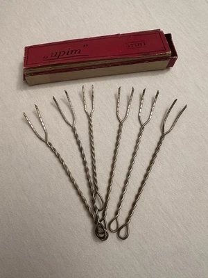 Forchette Argentate Da Dolce/frutta UPIM Anni ‘50 - Immagine 1 di 2