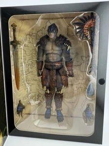 Harvinger Studios Savage Crucible 7” Ko'Mo of the Isles Lizard Figure Wave 1 NEW - Picture 1 of 3