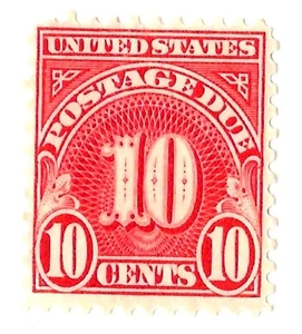 EAS_STAMPS US POSTAGE DUE #J- 84 MH - Picture 1 of 1