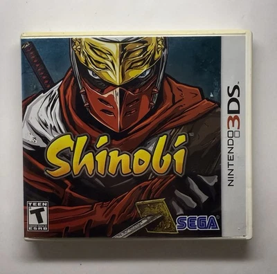 Shinobi (Nintendo 3DS, 2011) - Complete - CIB - Tested - Image 1 of 4