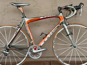 Look 486 (RARE) Custom Pro Team, Carbon Fiber Road Bike 55cm Ksyrium SL - Picture 1 of 17