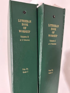 Lutheran Book of Worship Volume I and II BRAILE Editions - Picture 1 of 4