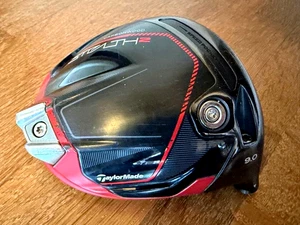TaylorMade Stealth 2 Driver 9.0* Head Only with Head-Cover Right-Handed Japan - Picture 1 of 5