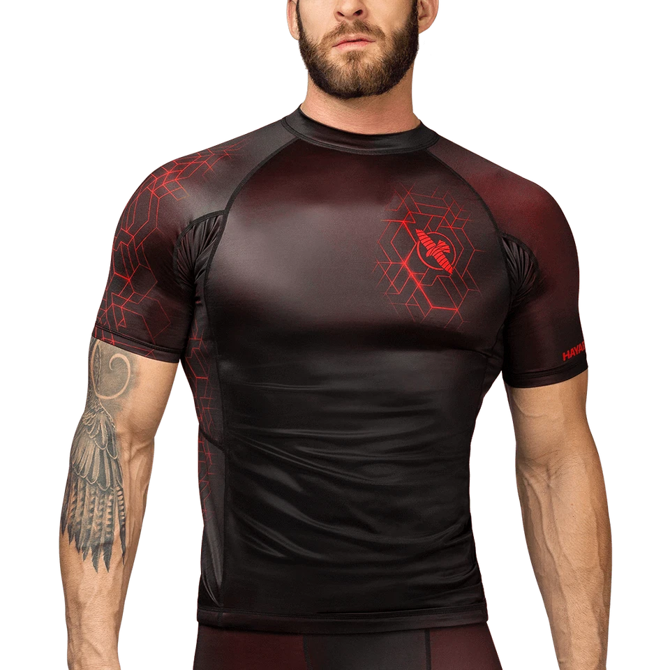Hayabusa Geo Short Sleeve Rash Guard - Image 1 of 1