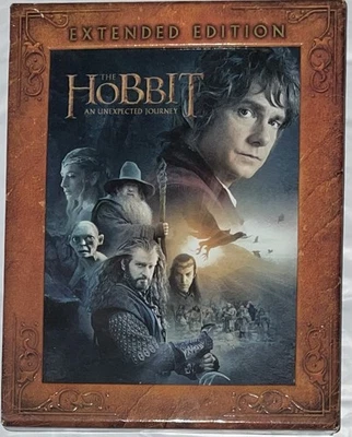 The Hobbit An Unexpected Journey Blu-ray Extended Edition 3 Disc Movie + Extras - Image 1 of 4