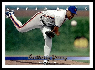 1993 Upper Deck Anthony Young New York Mets #71 - Image 1 of 2