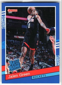 2021-22 Panini Instant Rated Rookie Retro Jalen Green RC #RR-2 /2502 Houston - Picture 1 of 2