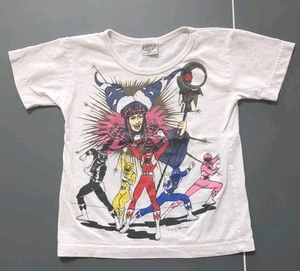 Vintage 1994 Mighty Morphin Power Rangers Rita Repulsa Youth 6/6X T-Shirt White - Picture 1 of 8