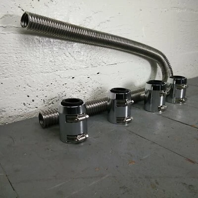 1964 - 1967 Oldsmobile Cutlass & Supreme 48 из нержавеющей стали радиатор шланг набор  - Изображение 1 из 4