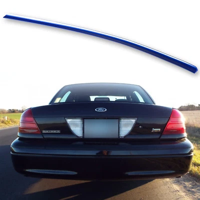 Alerón labial de maletero pintado Fyralip para Ford Crown Victoria 98-12 azul M7282 Foto 1 de 4