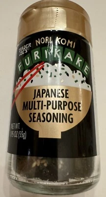 Condimento multiusos japonés Trader Joe's Furikake Nori Komi 1,95 oz caducidad 26/04 Foto 1 de 4