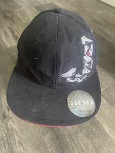 Air Jordon Jumpman Mütze schwarz Turnschuhe nicht verstellbar 8/20 nie getragen Rarität 2004 - Bild 1 von 6
