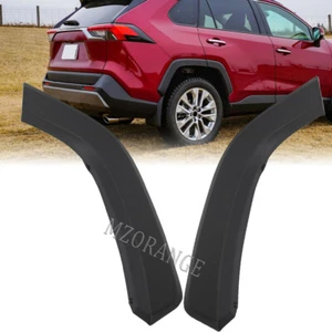 Left+Right Rear Door Flare Arch Molding Trim For Toyota Rav4 MXAA52 2019-2022 - Picture 1 of 13