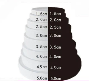Banda elástica tejida blanca y negra 3M costura talla longitud ancho varias opciones - Imagen 1 de 7